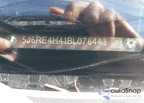 2011 Honda Cr-V Se z USA, uszkodzony, nr VIN 5J6RE4H41BL076443